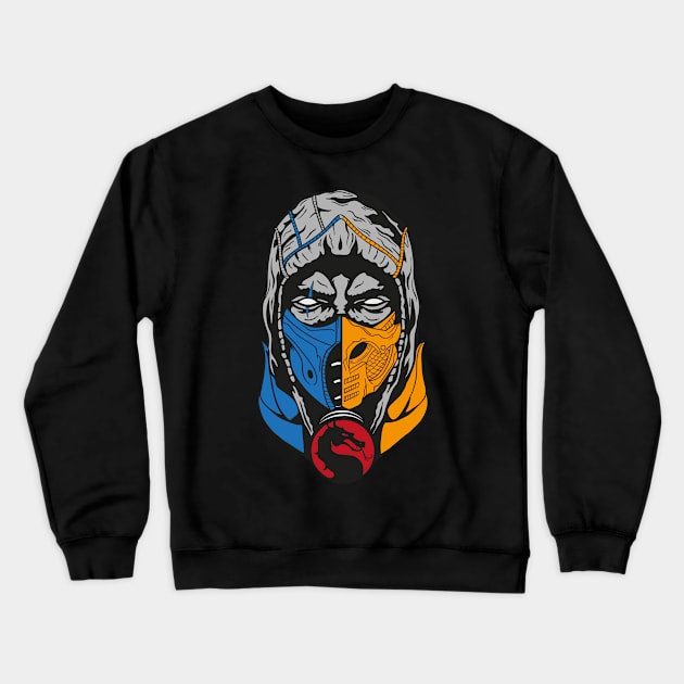 Subzero vs scorpion Crewneck Sweatshirt by PaperHead